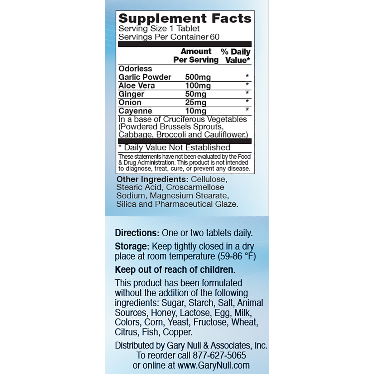 Garlic Plus, 60 tablets