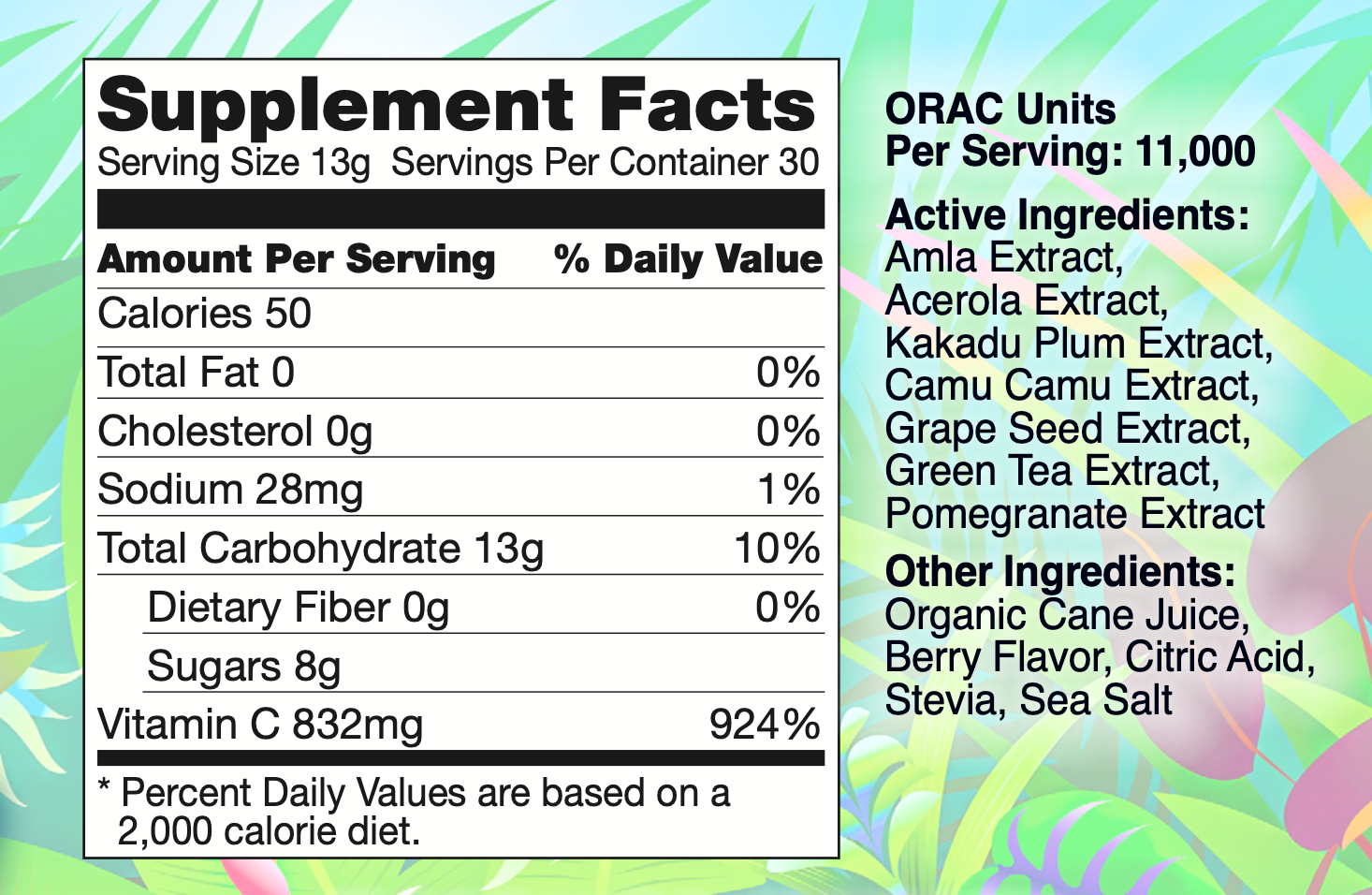 Buy Grape Stuff 500 grams with Suprema C Naturally Sourced 390 grams, and get 30% Off!