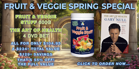 Fruit and Veggie Spring Special: Fruit and Veggie Stuff with FREE Art of Health 4-DVD Set!