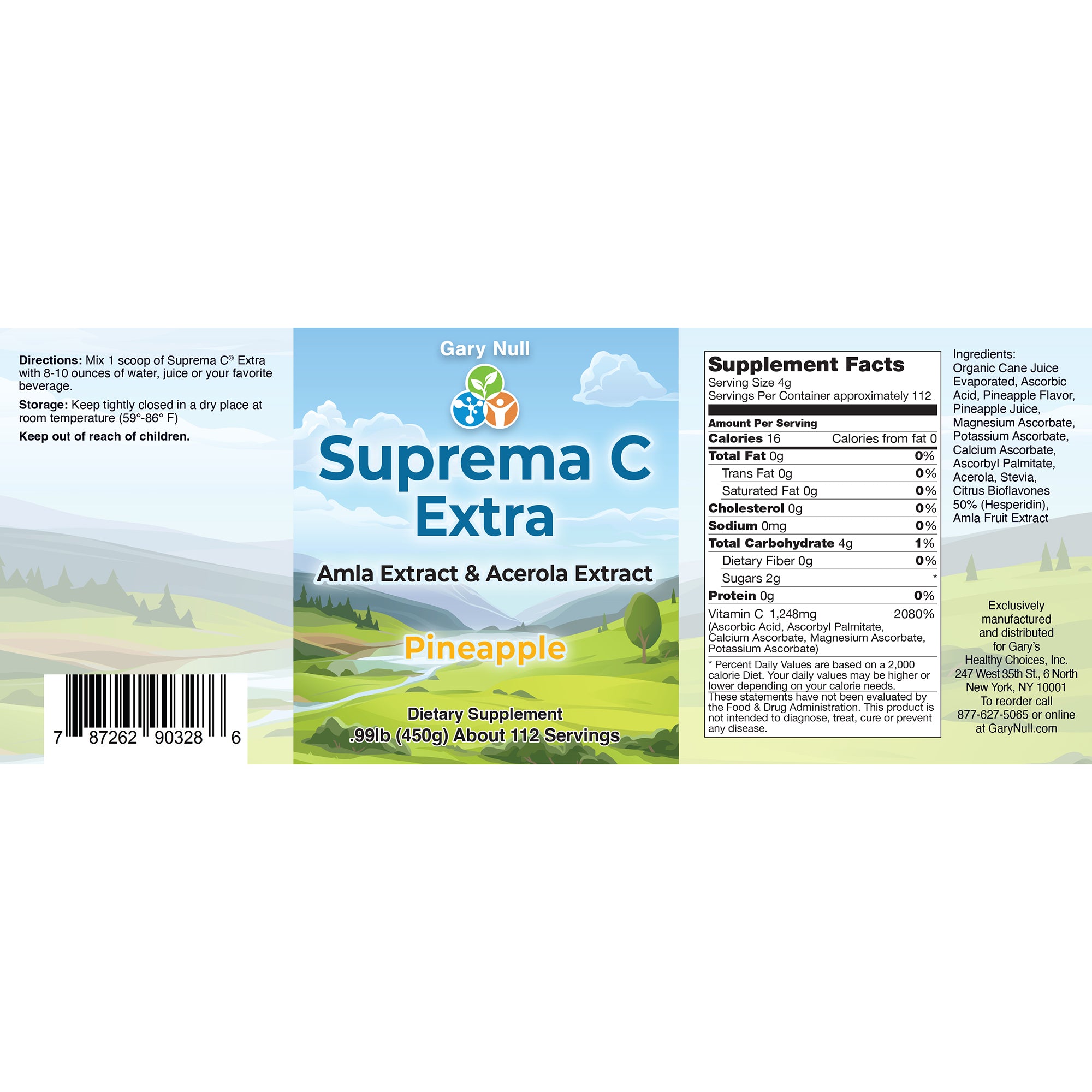 Suprema C Extra powder, 450 grams
