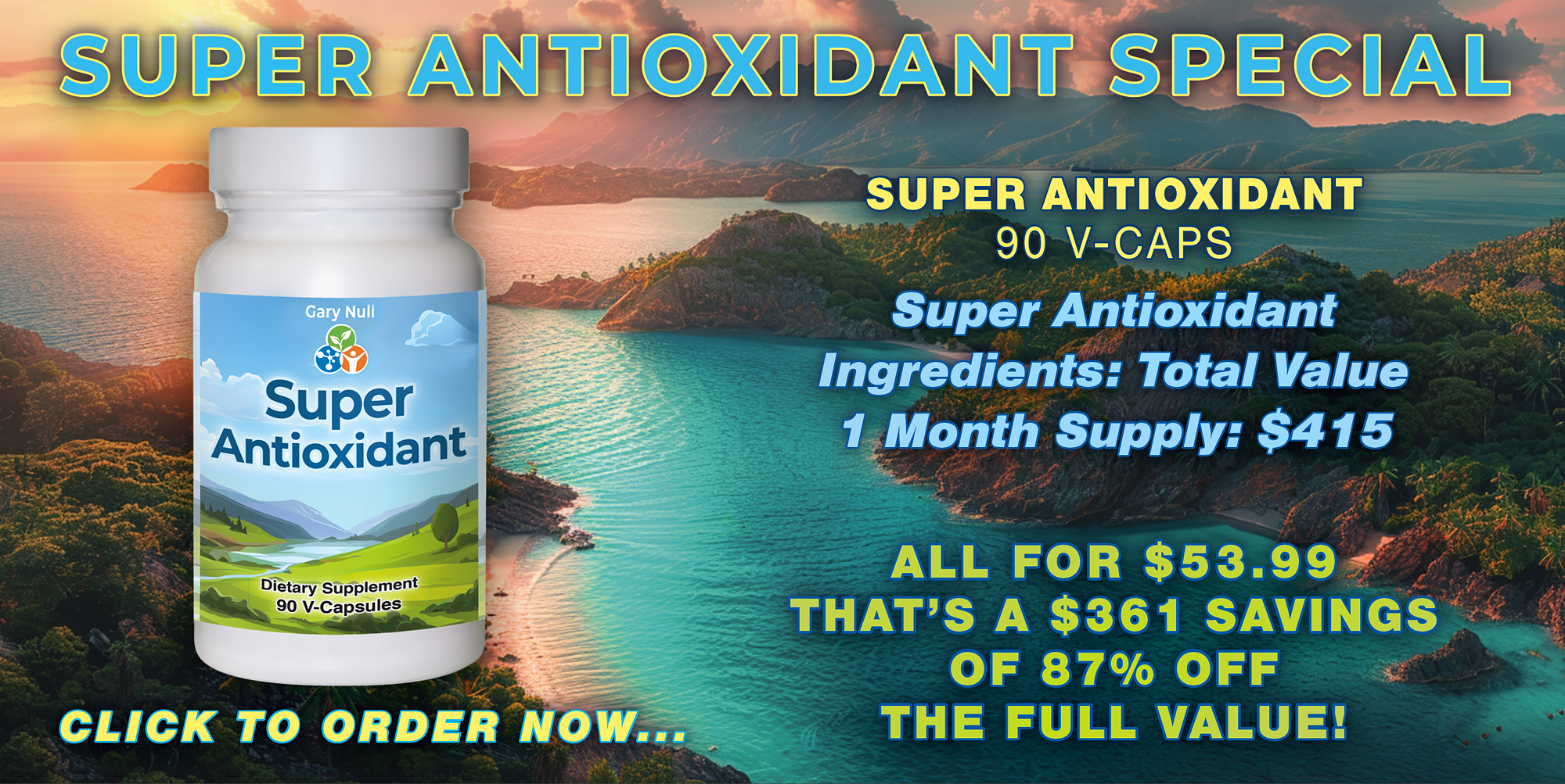 Super Antioxidant, 90 caps