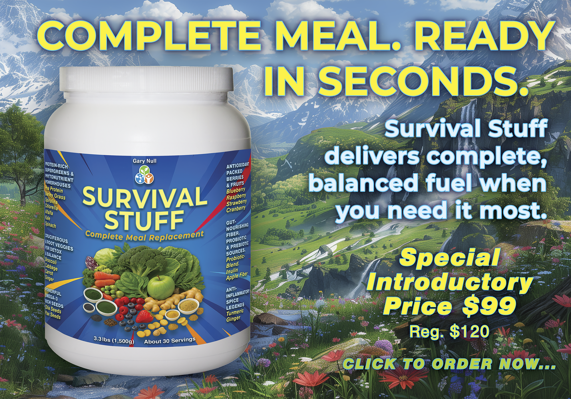 Survival Stuff, 1,500 grams
