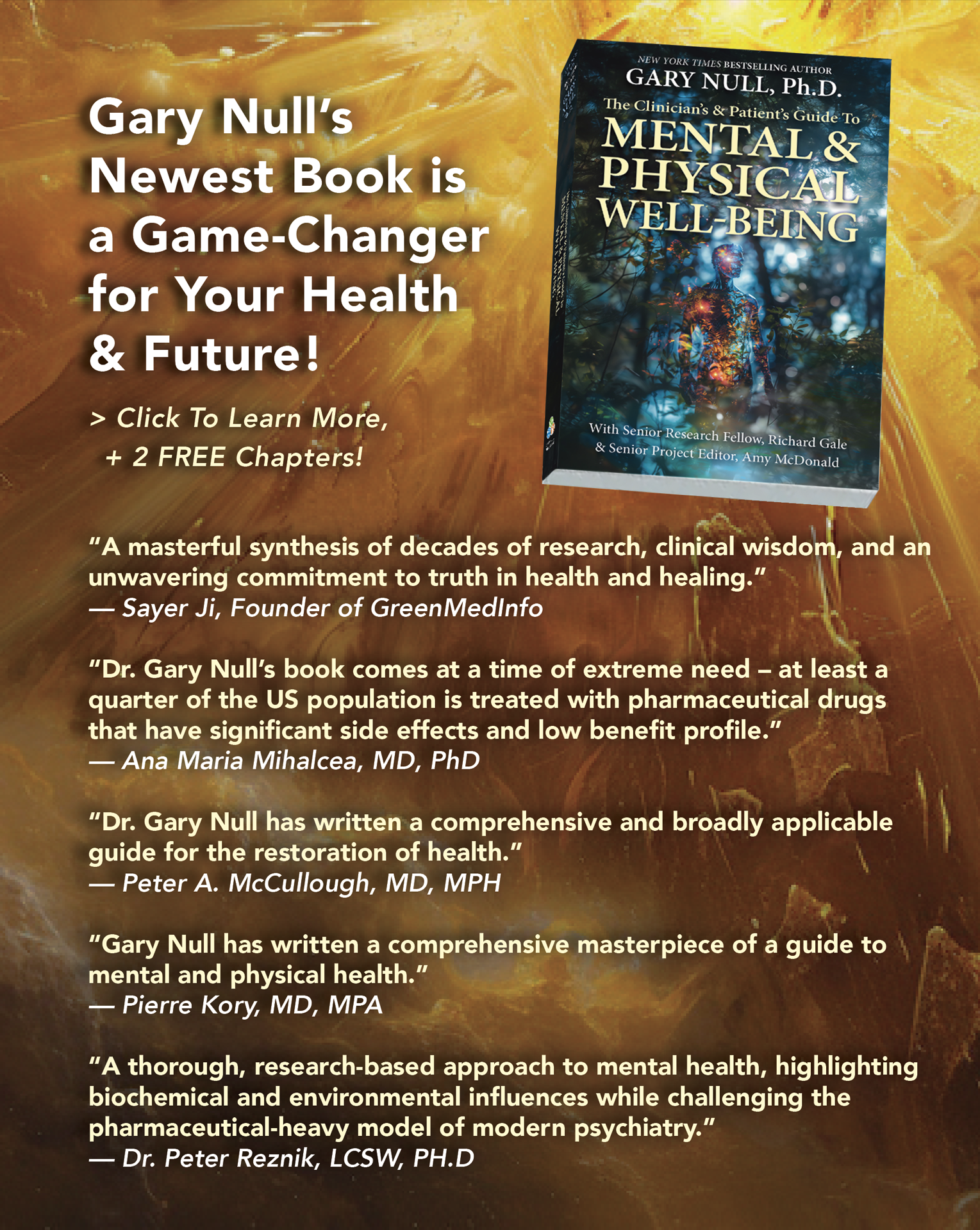 The Clinician's & Patient's Guide to Mental & Physical Well-Being with Golden Archives CD Set FREE!