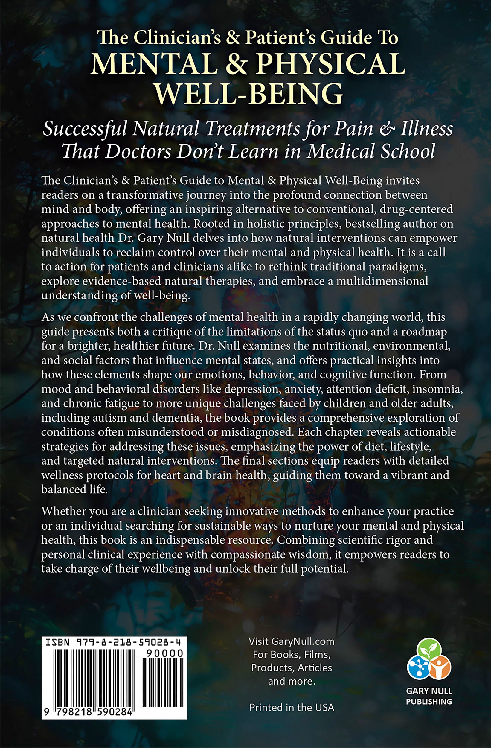 The Clinician's & Patient's Guide to Mental & Physical Well-Being with Golden Archives CD Set FREE!