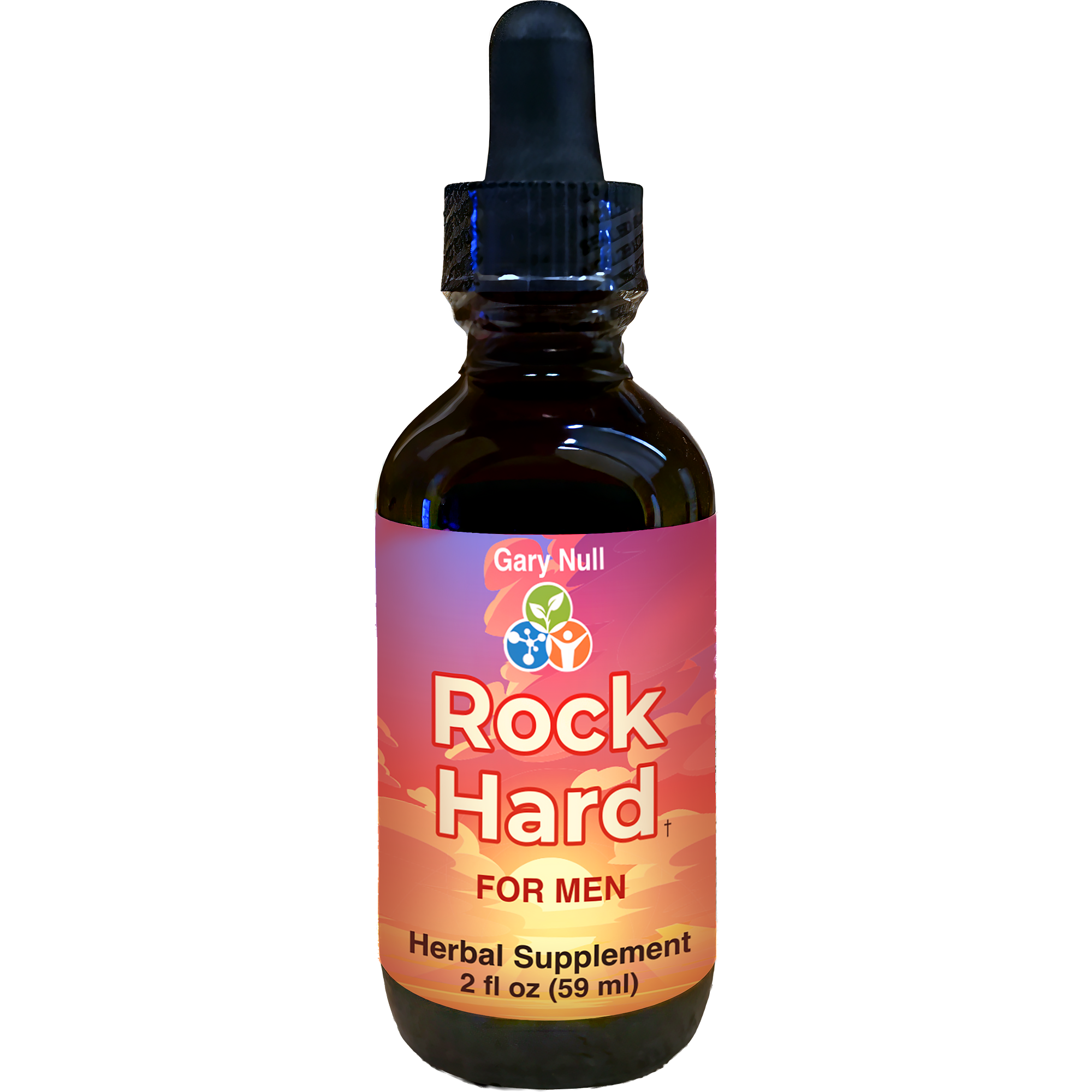 Rock Hard For Men Herbal Supplement, 2 fl oz