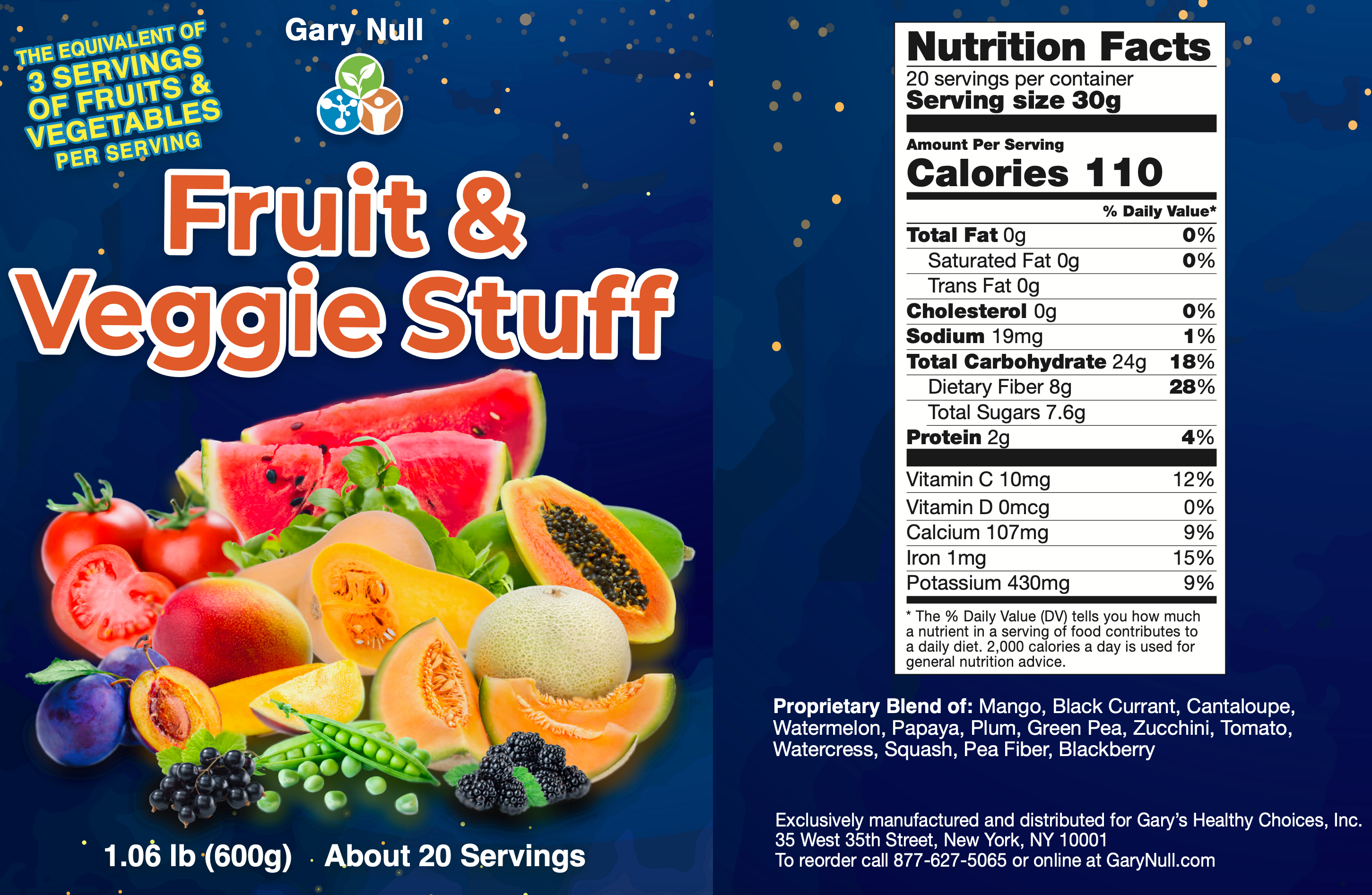 Fruit and Veggie Stuff Special: Buy 1 Fruit and Veggie Stuff, Get 1 at 50% Off + FREE DVD!