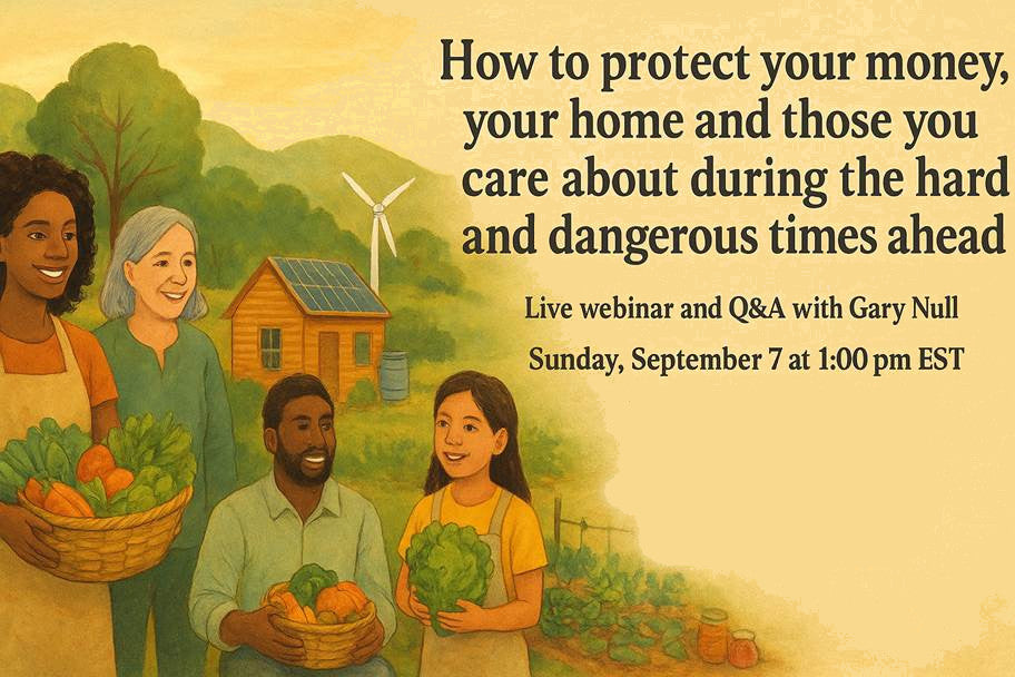 RECORDING of Online Webinar "A User's Guide To Surviving the Future" with Gary Null, Ph.D: - Lecture and Q&A! from Sunday September 7, 1:00pm EST