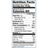Nitric oxide supplement nutrition label 