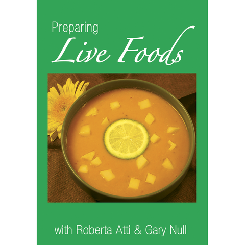 Preparing live healthy foods by Gary Null