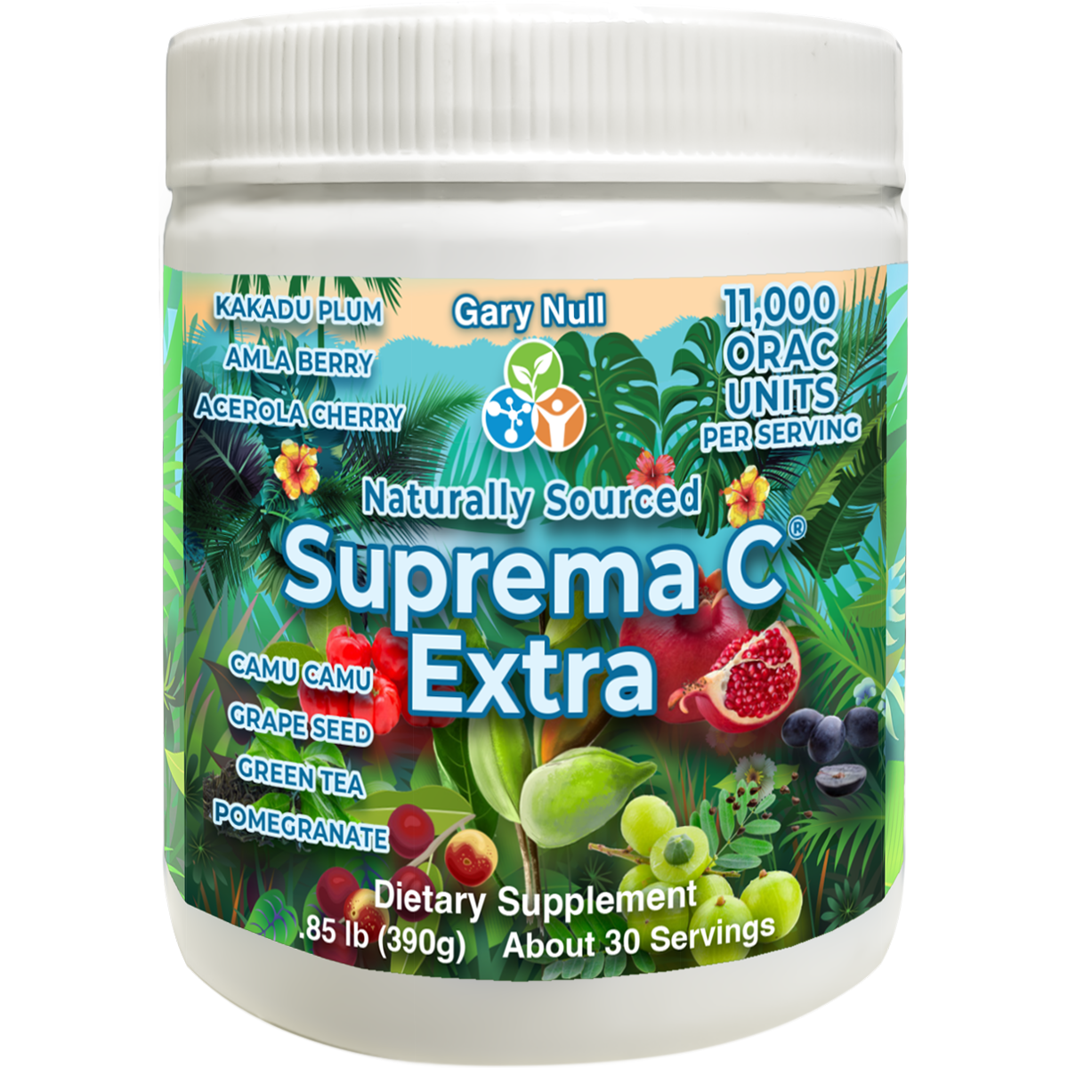 Naturally Sourced Suprema C Extra, 390 grams