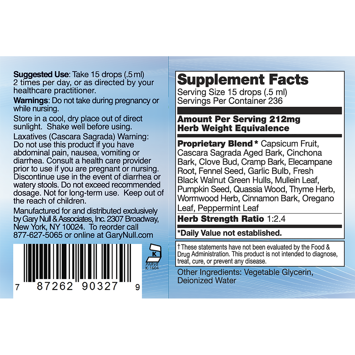 Bug Out Herbal Supplement, 4 fl oz