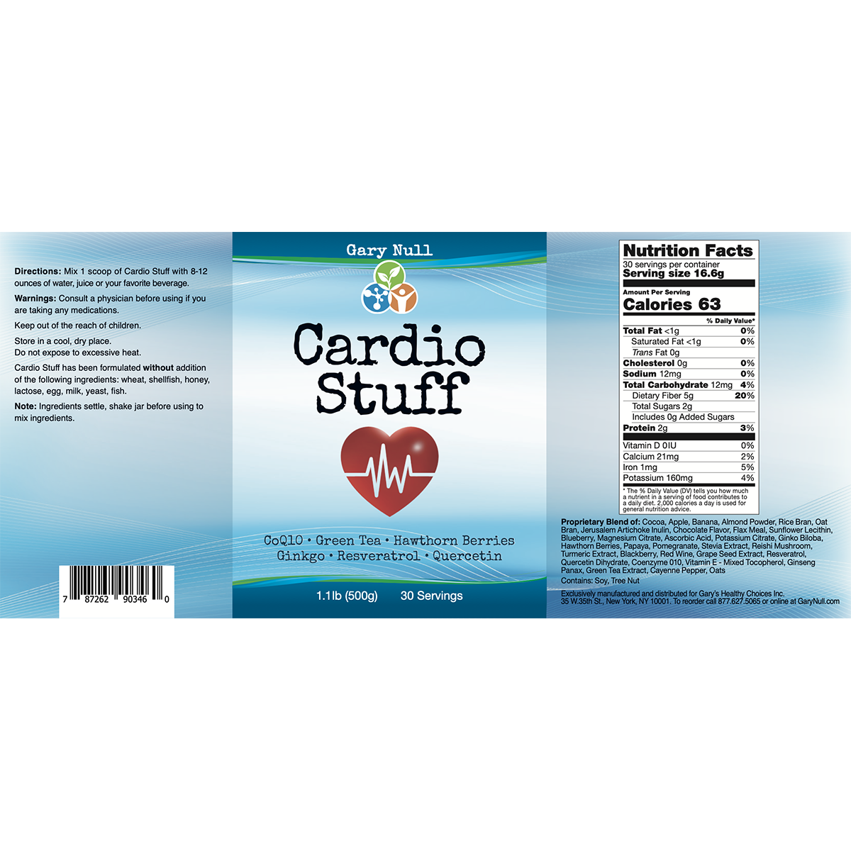Heart Health Supplements Cardio Stuff Gary s Vitamin Closet