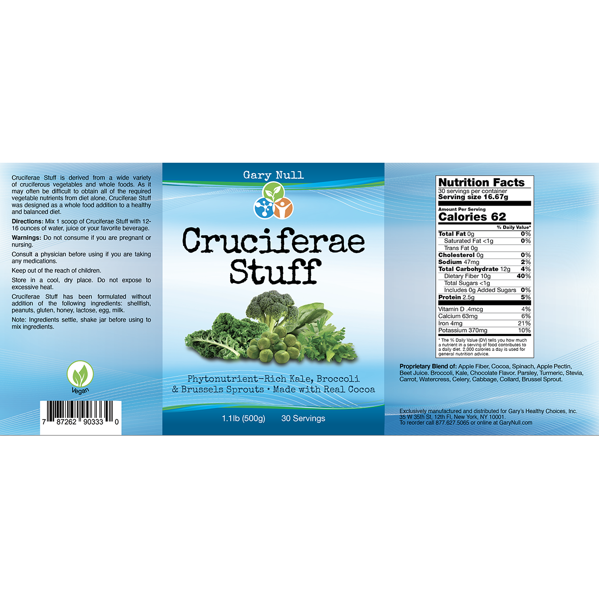 Cruciferae Stuff, 500 grams