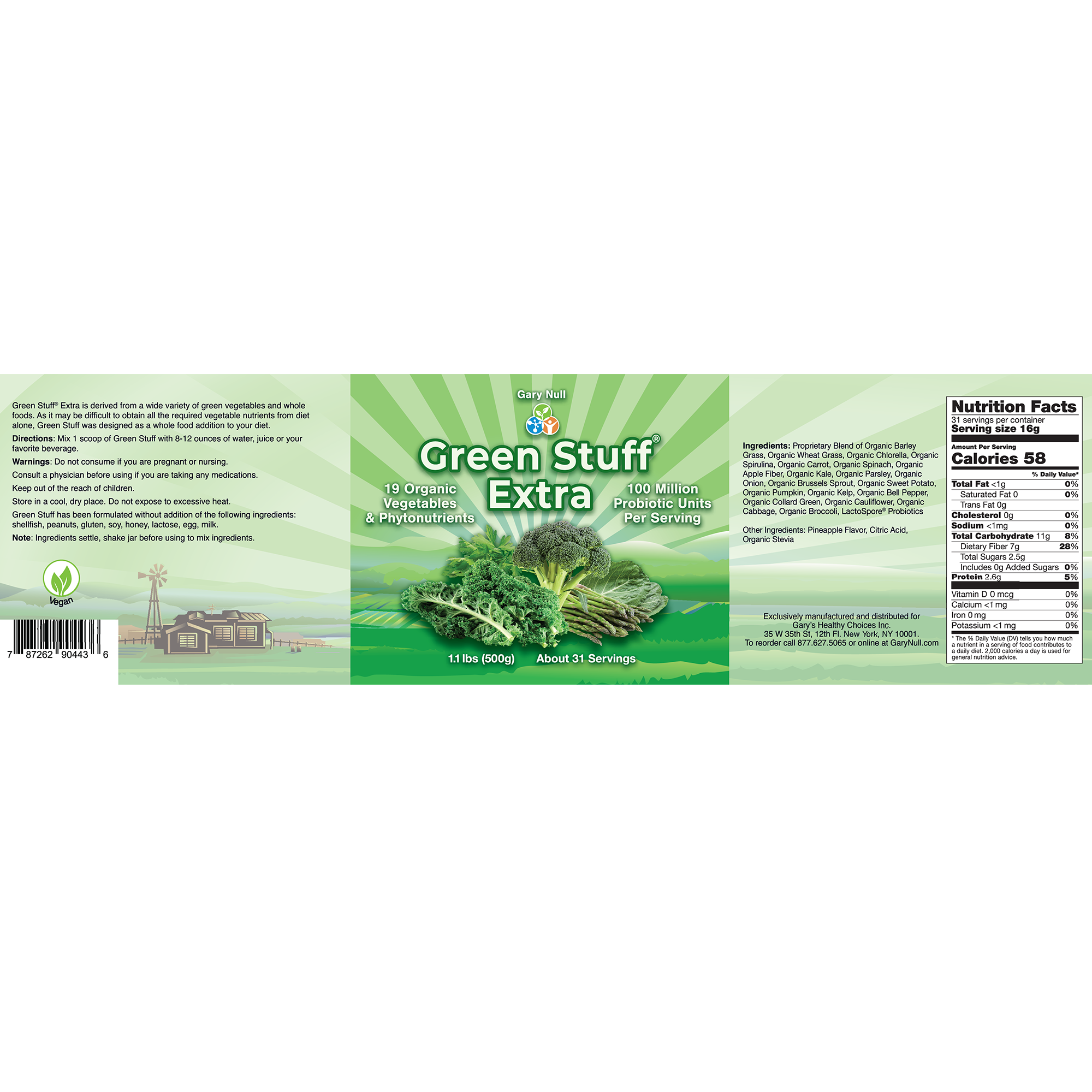 Green Stuff, Ultimate Greens Supplement